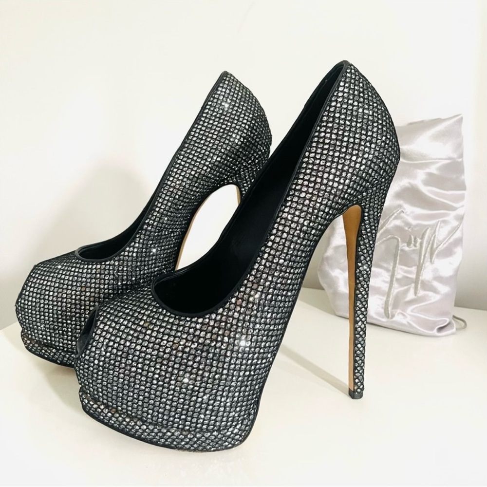 Giuseppe Zanotti Swarovski platform
